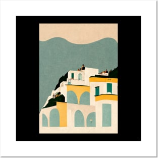 Positano Italia Posters and Art